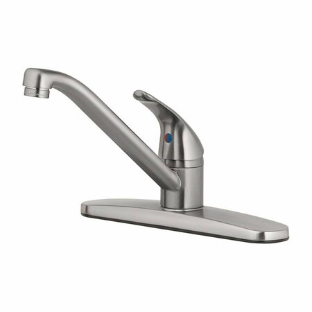 BAKEBETTER One Handle Brushed Nickel Kitchen Faucet BA2738520